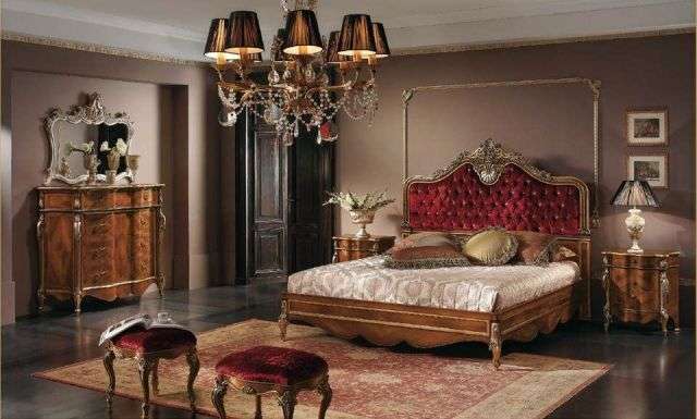 классическая спальня