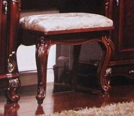 пуф к спальни в цвете орех