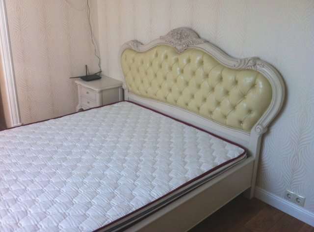 Софи - кровать с кожаной обивкой изголовья кровать Софи