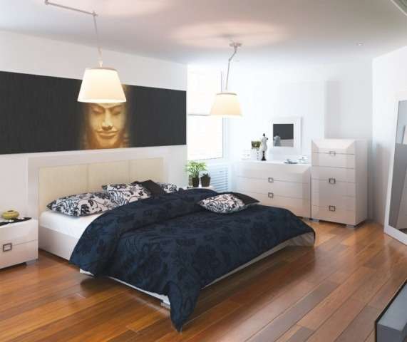 Купить спальню Karat White (Карат Вайт) белую в стиле модерн от АкваРодос