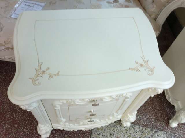 тумба прикроватная белая верона