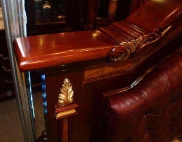 изголовье кровати с кожей изголовье кровати