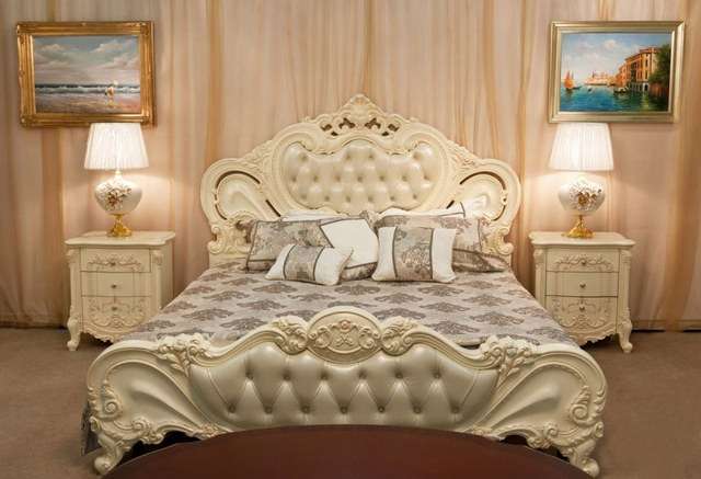 кровать белая