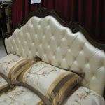 Изголовье кровати с экокожей