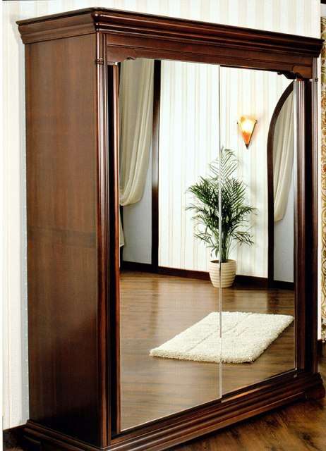 шкаф - купе в спальню из массива