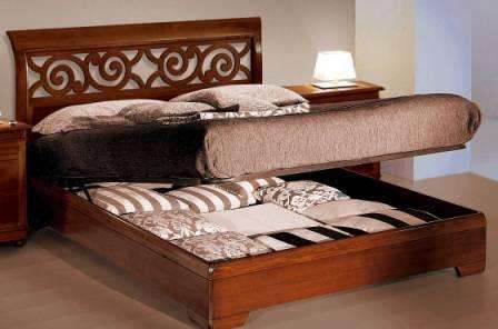 кровать с нишей для белья