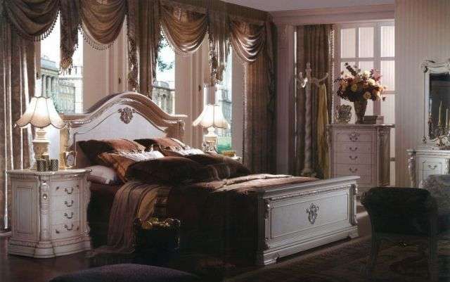 белый гарнитур в спальню