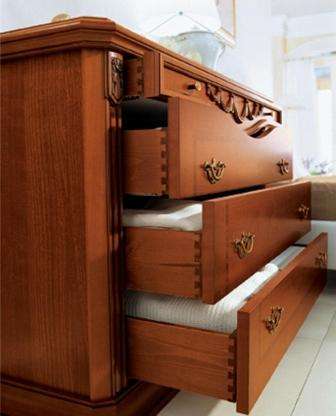 выдвижные ящики комода Тоскана