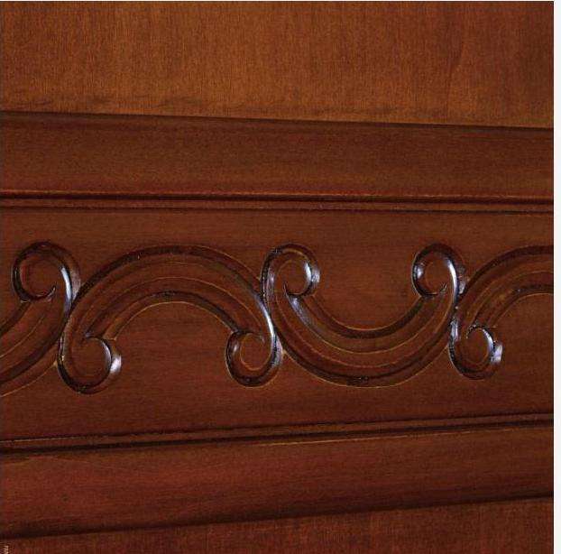 декор мебельных фасадов румынской спальни