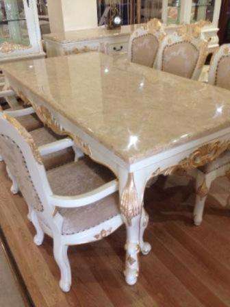 мраморная столешница стола Виктория