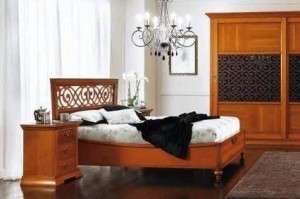 кровать и шкаф