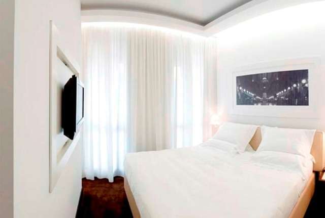 Дизайн маленькой спальни. Фото интерьеров