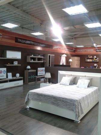 карат белый, спальня на выставке