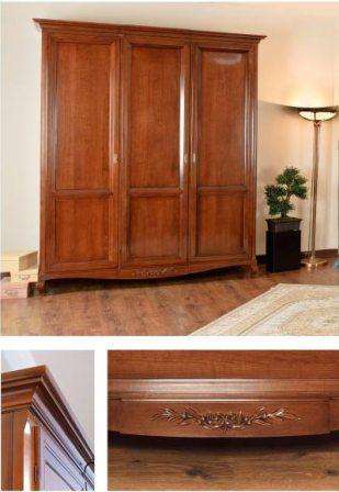 шкаф ч декорированными фасадами