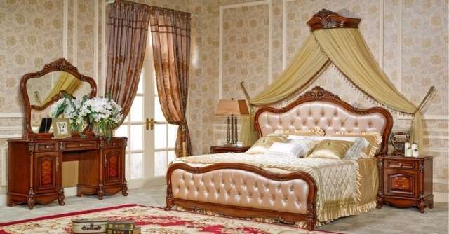 Мебель для спальни Николас 8221 из МДФ. Классика