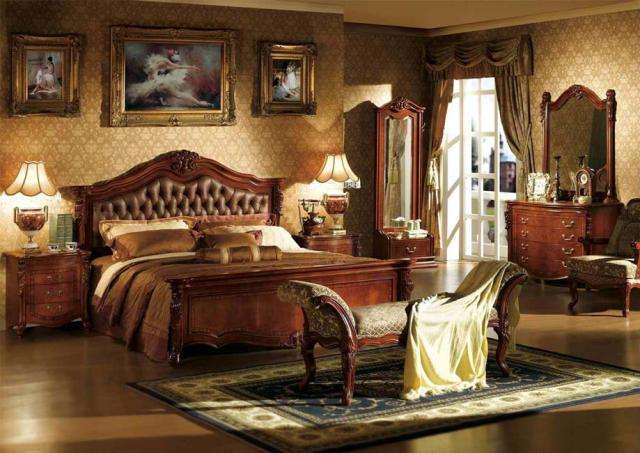 Купить элитную мебель для спальни в Украине. Карпентер 220
