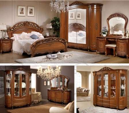 Ореховая мебель для спальни Аллегро Николас в Киеве, Одессе, Харькове