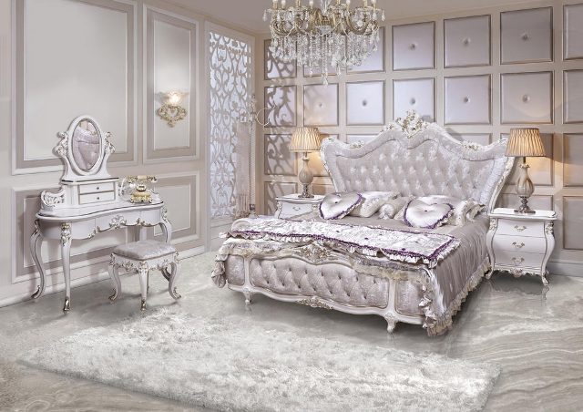 Спальня Шампань из массива дерева