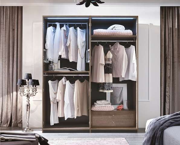 Фото внутреннего наполнения шкафа