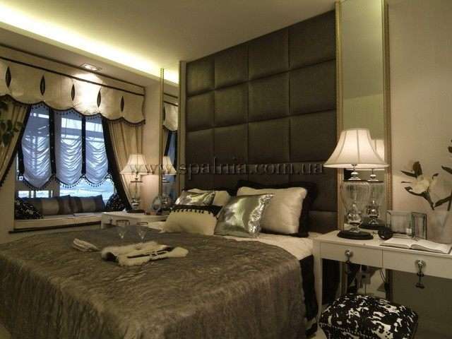 делаем мягкие стены в спальной комнате