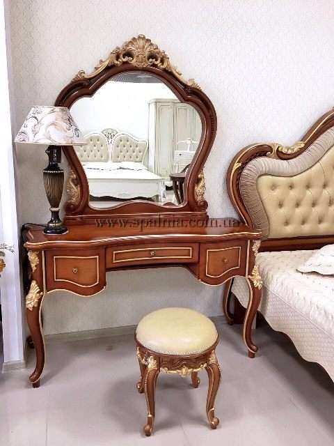 Резной туалетный стол Матильда, Аванти www.spalnia.com.ua