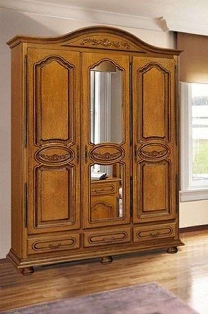 Румынский шкаф на 3 двери для спальни Валентина Люкс, Симекс