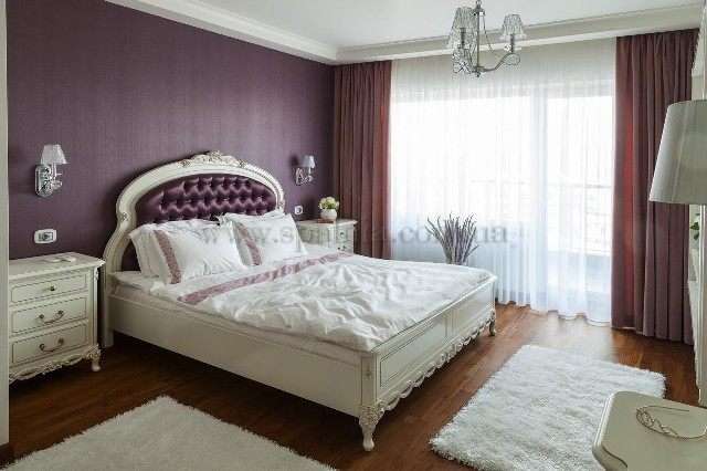 Белая мебель для спальни Флора, Симекс