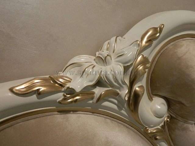 Резное узорное изголовье кровати Пале Рояль, Энигма