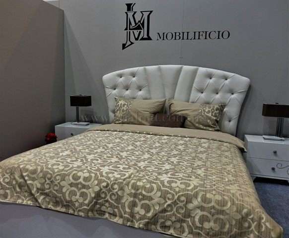 Итальянская белая кровать Лаура, Mobilificio