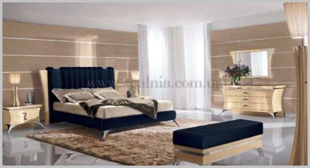 Фото: интерьер спальни в стиле арт деко