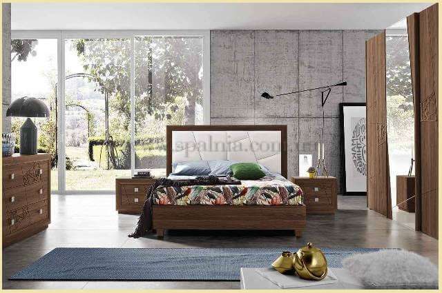 Спальня Chantal в коричневом цвете: spalnia.com.ua