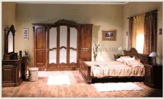 Коллекция из Румынии в сдержанных классических тонах Коллекция Кристина: Румынская Мебель Симекс в Украине spalnia.com.ua