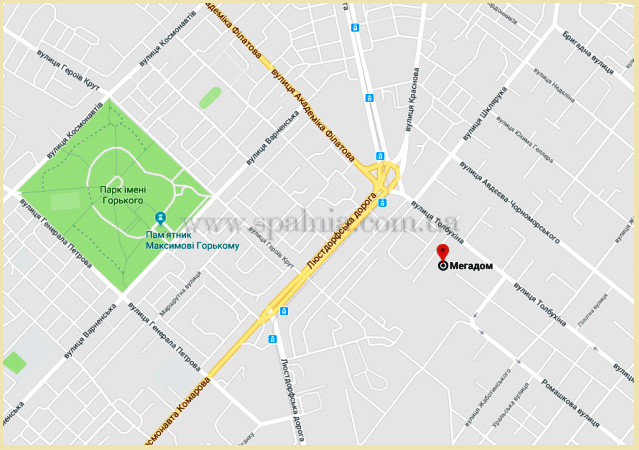 Мегадом Одесса, как доехать: