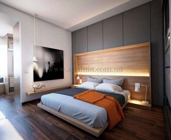Фото модерновой спальни