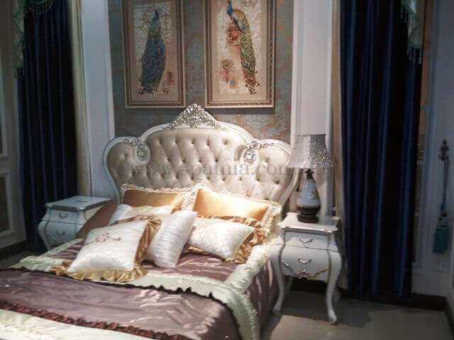 Изголовье кровати в спальни из дерева Аркадия, Китай