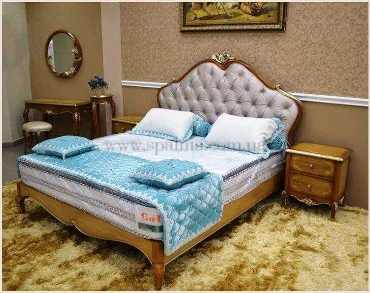 Фото классического комплекта спальни Виктория:&nbsp;