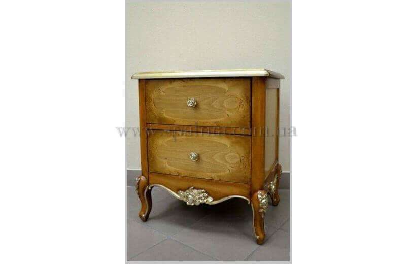 Тумба прикроватная в классический спальный гарнитур Виктория