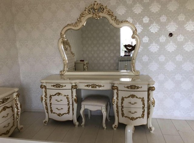 Роскошная спальня в золоте Афина, Слониммебель