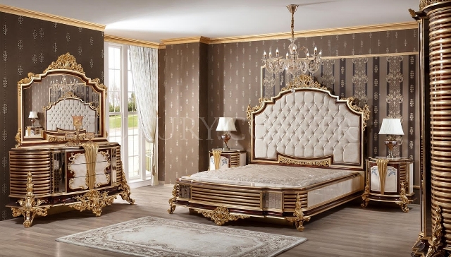 Классическая элитная спальня Иката
