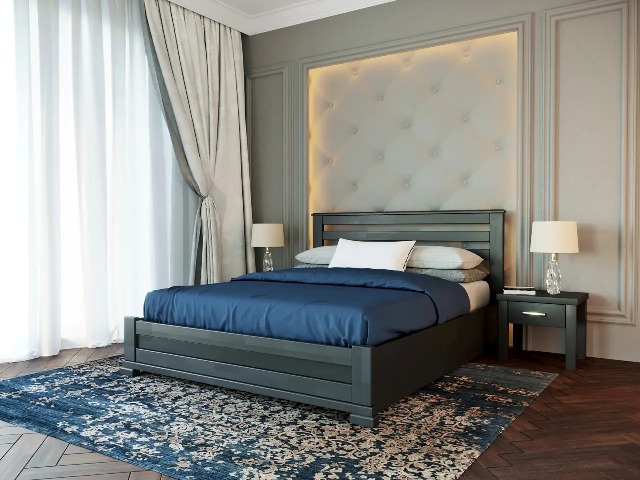 Деревянная кровать 1800 Лорд, Лев