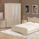 Белая мебель с золотом Изумруд