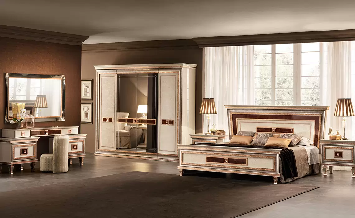Итальянская спальня Dolce Vita фабрики Arredo Classic Итальянская спальня Dolce Vita фабрики Arredo Classic