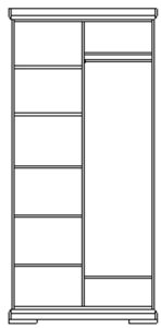 Спальня Ривьера крем