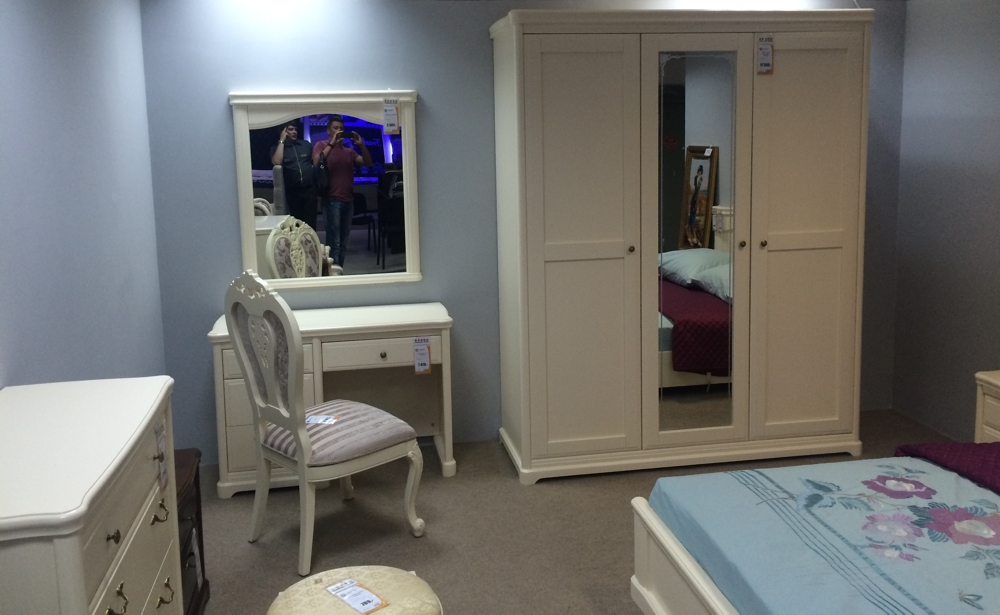 Спальня Ривьера крем Спальня Ривьера крем