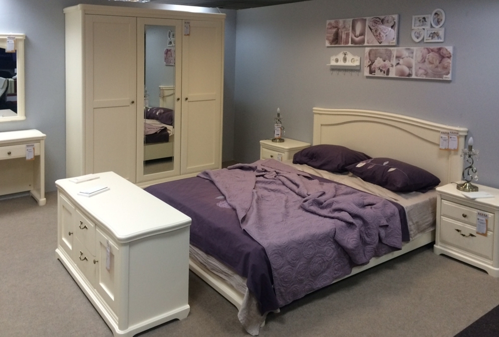 Спальня Ривьера крем Спальня Ривьера крем