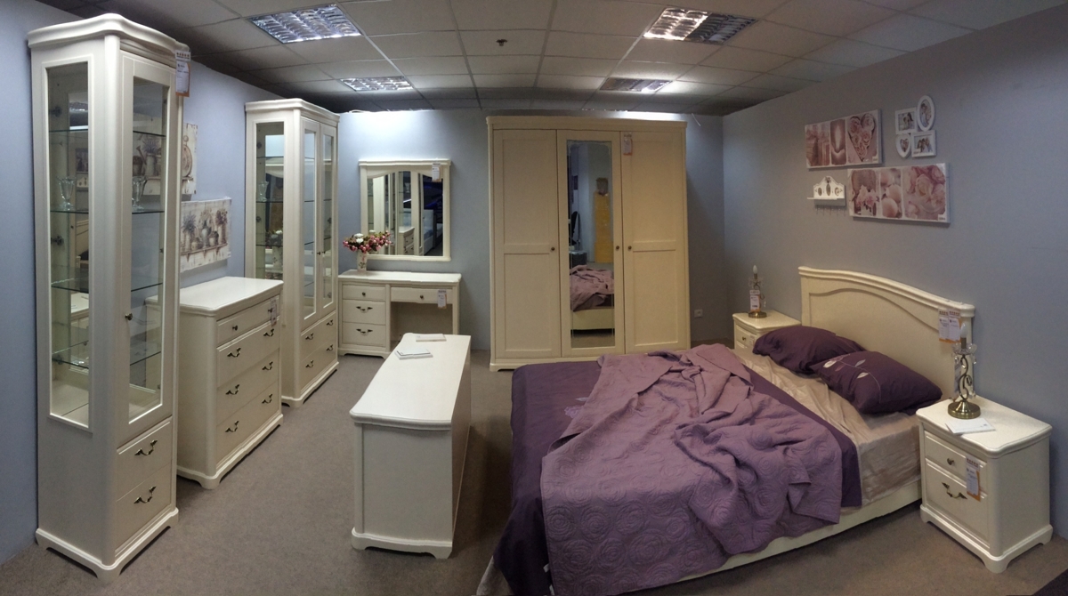 Спальня Ривьера крем Спальня Ривьера крем