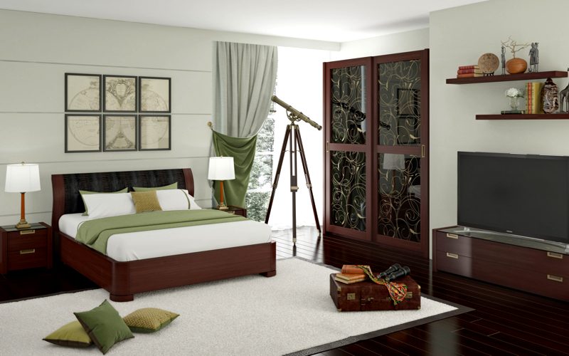 Спальня Мадера орех Спальня Мадера орех