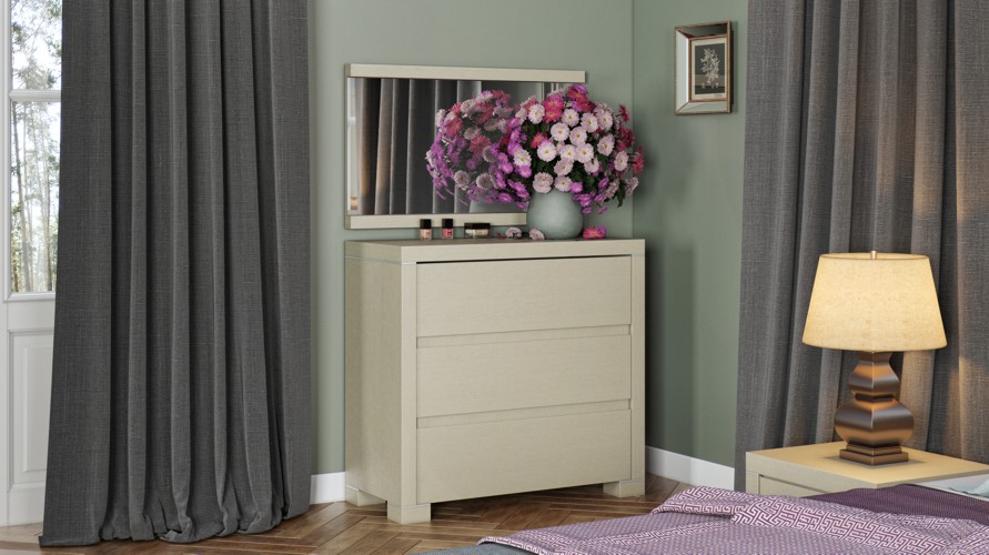 Спальня Амина 38 Night беленый дуб Спальня Амина 38 Night беленый дуб