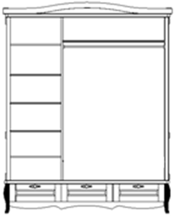 Спальня Клеопатра белая Спальня Клеопатра белая