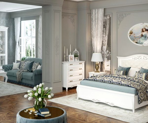 Спальня Клеопатра белая